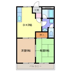 津島駅 バス11分  神守ノリタケ前下車：停歩6分 1階の物件間取画像